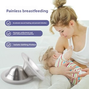 Nuevo Protector <span class=keywords><strong>de</strong></span> Pezones Plateado para <span class=keywords><strong>Lactancia</strong></span> Materna, Protector <span class=keywords><strong>de</strong></span> Pezones con Certificación ISO9001 para Madres Lactantes - Product Image 5
