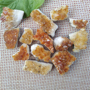 Ancien type de produit Quartz jaune naturel Geode Citrine Cluster Feng Shui Pierre précieuse Sculpture Cristal Artisanat pour la guérison <span class=keywords><strong>Vente</strong></span> - Product Image 2