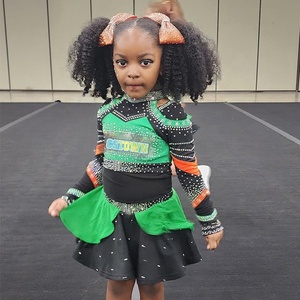 Alibaba.com上の高品質な黒と黄色のチアリーディング制服メーカーと黒