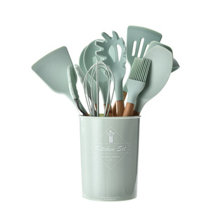 Utensilios de cocina antiadherentes en caja 11 unids/set utensilios de cocina de silicona suministros de cocina - Product Image 3