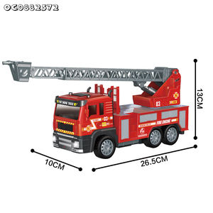 1:24 4CH Simulation Rc Big Remote Control Fire Truck Car Toys pour garçons avec lumière - Product Image 6