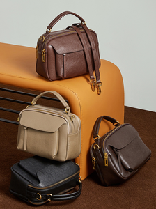 Sac fourre-tout décontracté en faux daim taupe, sac à bandoulière, sac à main zippé, sac sous le bras pour les trajets quotidiens - Product Image 6