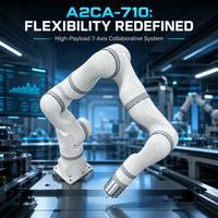 A2CA-710 Brazo Robótico Colaborativo de 7 Ejes, Carga Útil de 10 kg, Alcance de 761.5 mm, Aleación de Aluminio, DC48V 240W, Cobot de 7-DOF para Uso Industrial/Doméstico