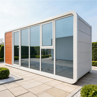 Villa Cabine Apple de Luxe Moderne 20ft 40ft Maison Modulaire Préfabriquée Hôtel Maison Mobile Tiny House