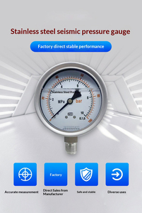Manômetro de Pressão a Vácuo em Aço Inoxidável TK-YB-100 - Pressão Negativa para Água/Óleo - Faixa de -0.1 a 60MPa - Product Image 4