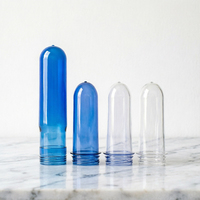 Préformes PET biodégradables standard de 55 mm de diamètre de goulot, 730g 750g, pour bouteilles de distributeur d'eau à chargement par le haut