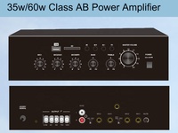 Amplificateur de mixage P-60 60W USB MP3 4-16 ohms OEM ODM pour application sur table, matériau métallique, prix de gros