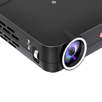 Proyektor Mini Portabel DLP HD 4K H10 Proyektor Mikro Android Nirkabel untuk Mirroring Layar di Rumah