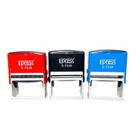 Stempel Kit Tinta Otomatis Berkualitas Tinggi untuk Kantor, Serbaguna, Bentuk Persegi Panjang, S-5822, Plastik ABS, Isi Dapat Disesuaikan