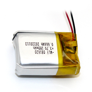 소형 충전식 리튬 폴리머 배터리 081620 081520 751520 180mAh 200mAh 리튬 이온 배터리 <span class=keywords><strong>3.7V</strong></span> 4.2V - Product Image 4
