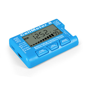 CellMeter 8 Vérificateur de tension de batterie 2-8S LiPo NiCd NiMH, Déchargeur d'équilibrage, Testeur de servomoteur - Product Image 4