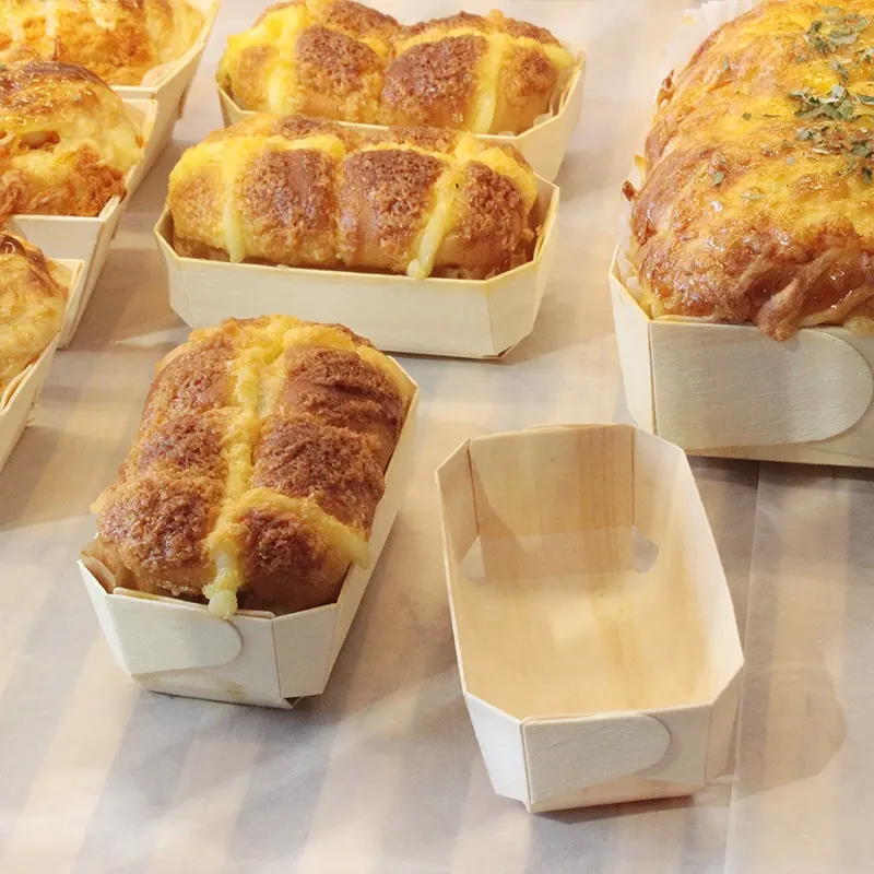 Oven Bakkerij Biologisch Afbreekbaar Broodvorm Bakblik Toast Doos Toast Lade Houten Bakken Mand Houten Bakken Mallen