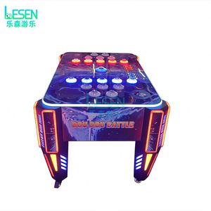 Máquina de Entretenimiento Interactiva para Niños, Operada con Monedas, Juego de Mesa Arcade, Respuesta Rápida, Luces LED, Metálica, de Alta Calidad - Product Image 1