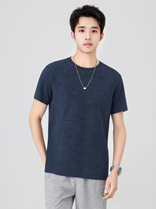 Athletic Wear Multicolor T <b>Shirt</b> <b>Men</b> Round Neck Workout T <b>Shirt</b> Quick Dry Mesh Gym Sport <b>Shirt</b> - Product Image 5