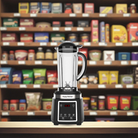 Blender-extracteur de jus Happy Partner, haut de gamme, haute puissance, grande taille, 3,0 litres, mélangeur commercial à grande vitesse, broyeur de glace
