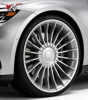 Jantes en alliage d'aluminium argentées multi-rayons 5X112 5X120 18 19 20 pouces pour voitures particulières E34 E36 E39 Tesla Ford Mustang