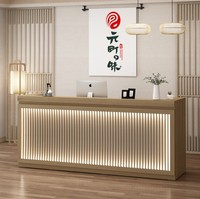 Table de bar en bois massif de style industriel vintage, design spécial, longue et haute, pour restaurant, îlot de cuisine