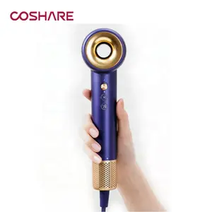 COSHARE 110000 RPM de alta velocidade elétrico cabelo secador UK Plug Blow Dryer Baixo ruído Secadores de cabelo para cabelo natural À procura de revendedor