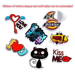 ملصق حائط فينيل مخصص للدراجات النارية، ملصق باب فريزر مخصص، ملصق مقاوم للماء ومقطوع بالقالب - Product Image 3