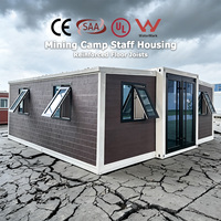 Maison conteneur moderne extensible, antichoc de niveau 8, châssis renforcé, maison modulaire, priorité à la sécurité des chambres