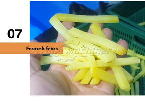 Conception d'usine personnalisée Machine à fabriquer les chips de pommes de terre frites Ligne de production de frites - Product Image 5