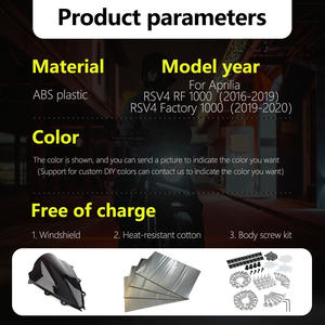 Kit de <span class=keywords><strong>Carenado</strong></span> Personalizado para Motocicleta <span class=keywords><strong>Aprilia</strong></span> <span class=keywords><strong>RSV4</strong></span> RF 2016-2019 <span class=keywords><strong>RSV4</strong></span> Factory 2019-2020, Inyección ABS, RSV416-101a - Product Image 2