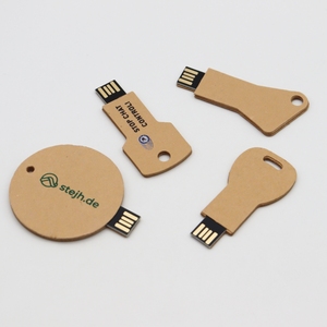Khuyến mãi nhà máy sinh thái thân thiện USB bộ nhớ 4GB 8GB 16GB 32GB 64GB 128gb3.0 USB Flash Drive với biểu tượng tùy chỉnh - Product Image 5