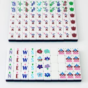 Juego de Fichas de Mahjong Americano, Fichas de Mahjong de Lujo Personalizadas de 4 Capas, Juego Profesional - Product Image 5