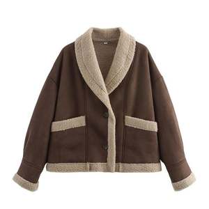 <span class=keywords><strong>Cappotto</strong></span> Invernale <span class=keywords><strong>con</strong></span> <span class=keywords><strong>Pelliccia</strong></span> Interna, <span class=keywords><strong>Cappotto</strong></span> Pesante <span class=keywords><strong>con</strong></span> Collo in <span class=keywords><strong>Pelliccia</strong></span> per Esterno, <span class=keywords><strong>Cappotto</strong></span> in <span class=keywords><strong>Pelliccia</strong></span> da Donna per l'Inverno - Product Image 4