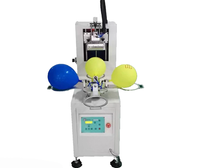 Máquina de Serigrafía Semiautomática 2026 para Impresión de Logotipos en Globos, Impresora Rotativa de 4 Estaciones para Uso Industrial