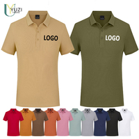 Neue Maßgefertigte Logo Kurzarm T-Shirts Poloshirts Uniform Polohemd Unisex Kellner-Hemden