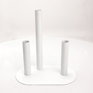 <span class=keywords><strong>Vase</strong></span> de table Art Déco à trois tubes en <span class=keywords><strong>cuivre</strong></span> et acier inoxydable pour mariage et Pâques, centre de table écologique pour la décoration intérieure - Vente en gros - Product Image 2
