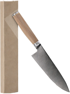 Couteau de cuisine japonais XINZUO, acier Damas AUS10, manche en bois de noyer, lame tranchante comme un rasoir, jusqu'à 3,9 pouces, écologique - Product Image 1