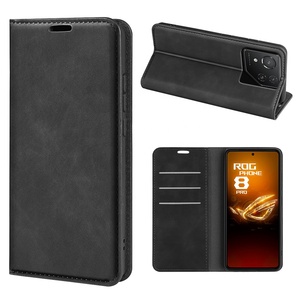 Silky Feeling Magnetic Suck Leather Flip Back Cover para <span class=keywords><strong>Asus</strong></span> <span class=keywords><strong>Rog</strong></span> <span class=keywords><strong>Phone</strong></span> <span class=keywords><strong>5</strong></span> 8 9 <span class=keywords><strong>Pro</strong></span> - Product Image 5