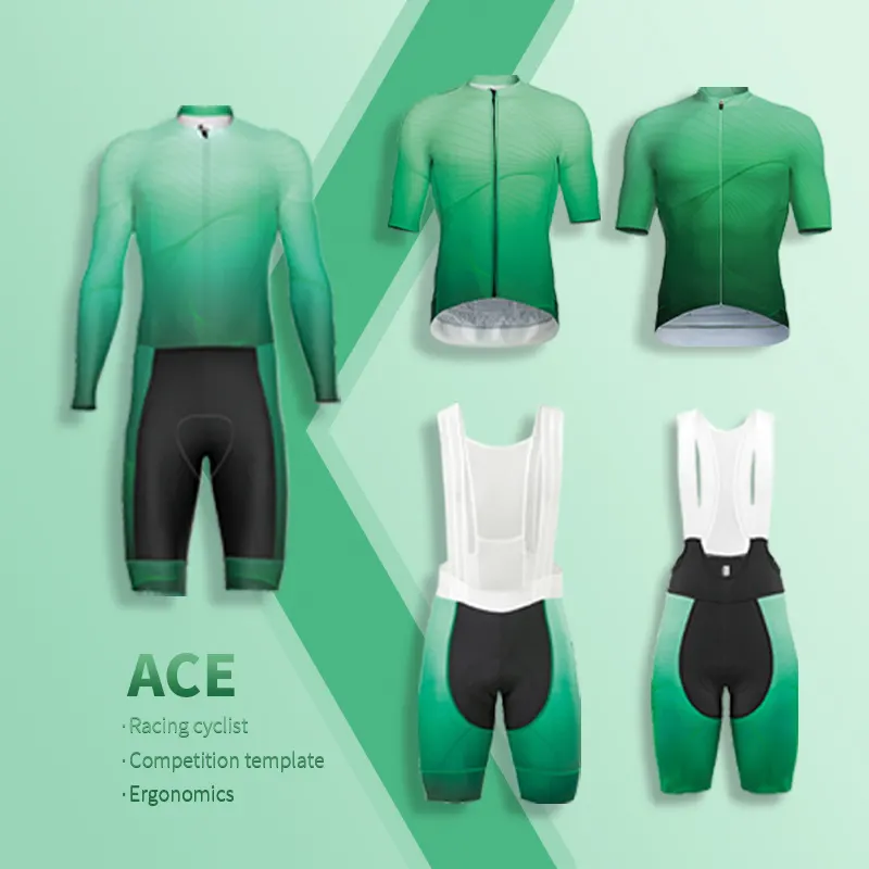Customize Pro Team Design Bike Jersey Abbigliamento Ciclismo Cycling Wear Men's Slim Fit Set Cycling Jersey With Italian Fabric
