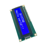 شاشة عرض LCD من نوع HD44780 حرف LCM ضوء أزرق 16*2