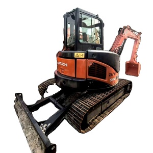 Excavatrices Hitachi ZX50 d'occasion, 5 tonnes, importées du Japon, avec accessoire de pince hydraulique et marteau hydraulique - Product Image 1