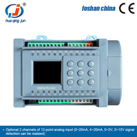 Huaqingjun 8-in 8-out Transistor Sortie PLC Entrées analogiques Sorties 0-20mA RS485 WIFI PLC pour système de lavage de voiture