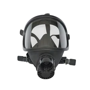 全脸防毒面具，用于大视野自给式呼吸器