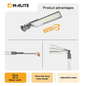 Lámpara LED de Calle para Exteriores, Ajustable, Impermeable IP67, de Grado Profesional, con Nivel Integrado de 50W-300W para Iluminación Vial - Product Image 4