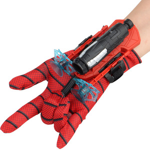 Nouveau design Jouets <span class=keywords><strong>Spider</strong></span>-<span class=keywords><strong>Man</strong></span> en plastique pour cosplay Lanceur de flèches de poignet Super <span class=keywords><strong>Man</strong></span> <span class=keywords><strong>Jeux</strong></span> de tir sécurisés pour enfants - Product Image 1