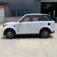 Nouvelle Voiture Électrique SUV Multifonctionnelle Entièrement Fermée Personnalisée par l'Usine Nuen, 5 Portes, 5 Places, Batterie au Plomb, Autonomie de 101-200 km