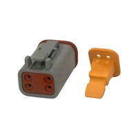 4-Pin Stecker-Buchse-Verbindungsset, Wasserdichter Automobil-Elektrostecker für Fahrzeuge mit Neuer Energie
