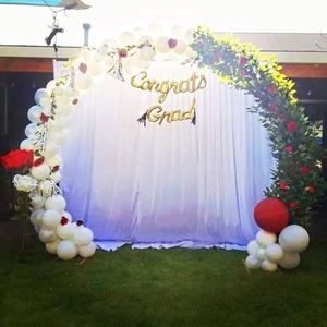 Pipe and Drape <b>Backdrop</b> ,Balloon Flower <b>Backdrop</b> <b>Stand</b>,Party Decoration - Product Image 2