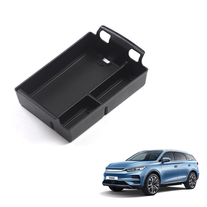 Organizador de consola de reposabrazos de coche, caja de almacenamiento de reposabrazos de consola central de coche de plástico ABS para accesorios exteriores BYD Tang - Product Image 1