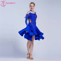 L-17116 Nouvelle Mode Adulte Latine Stage Compétition Costumes Sexy Robe Latine Costumes de Danse Pour Adultes