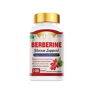 Gélules de Soutien Glycémique à la Berbérine Phytosome - Métabolisme des Lipides 9,6x Accéléré Cliniquement Prouvé avec Huile MCT - Product Image 1