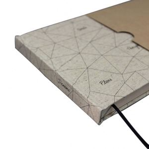 Libreta de Direcciones de Cuero Espiral A5 de Lujo Promocional con 80 Hojas y Cubierta Protectora para Sofá, Hecha en Argentina - Product Image 2