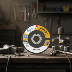 Disque à lamelles Fervi Grindflex 125 mm, disque abrasif sans fer pour ponçage du métal - Product Image 2