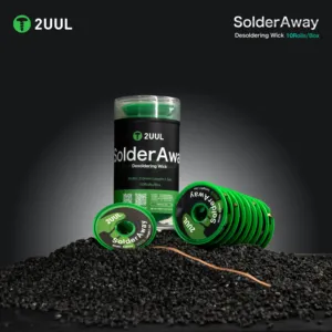 2uul dw11 Hàn đi Desoldering Wick 2015 10 cuộn/hộp cho điện thoại di động PCB Bo mạch chủ Hàn sạch Desoldering Braid công cụ - Product Image 3